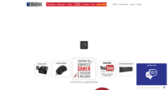 Desktop Screenshot of k-mex.com.br
